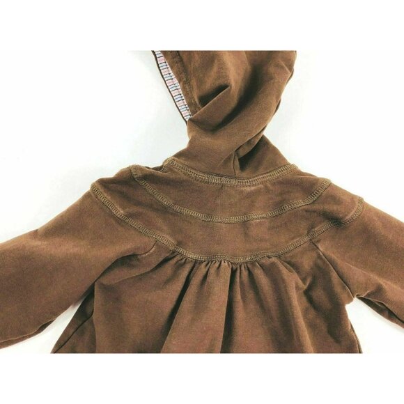 U S POLO ASSN Jacket Coat Windbreaker Hood Brown Pink Girls 24 mos Toddler - Picture 5 of 9